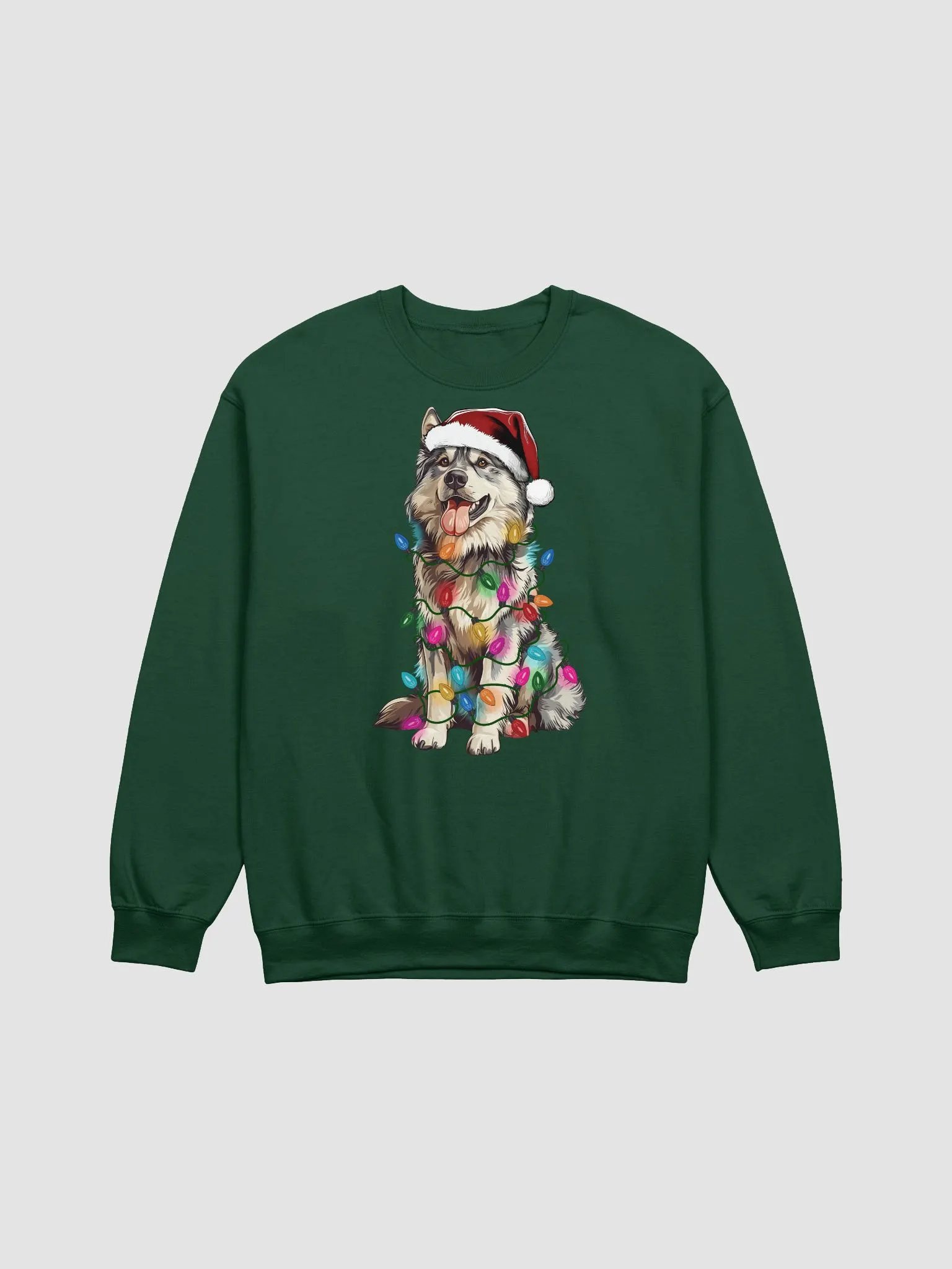 Funny Alaskan Malamute Christmas Sweatshirt product image (8)