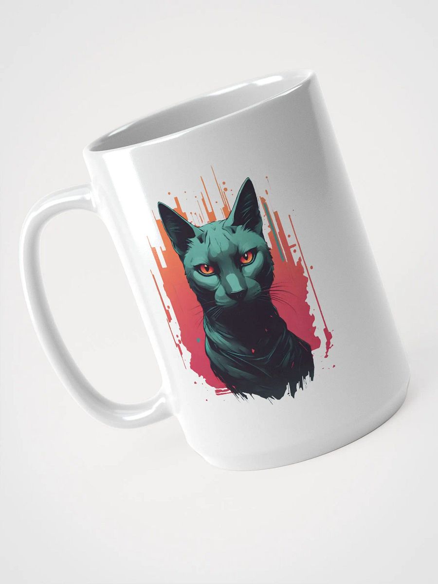 Confident Cat Neon Sunglasses Mug product image (3)