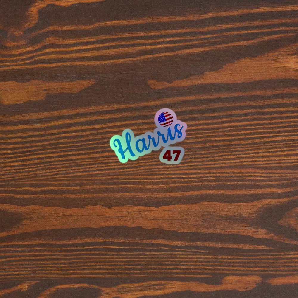 Harris Baseball Theme Holographic Sticker product image (5)