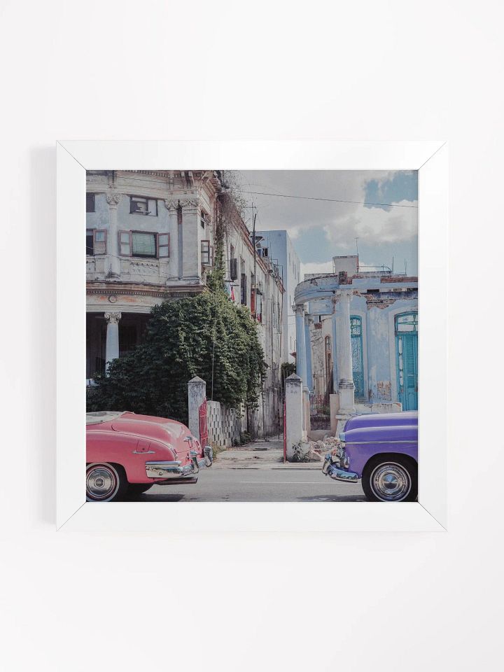 La habana Cuba -Framed High-Quality Matte Poster product image (1)