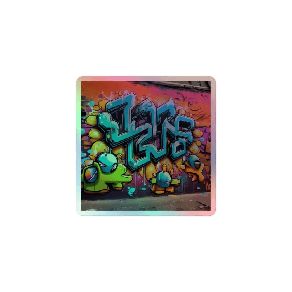graffiti like sticker product image (1)