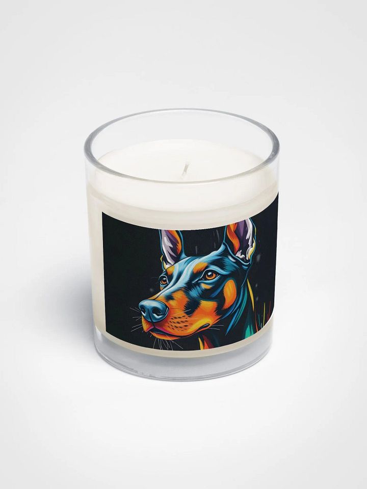 Vibrant Doberman Dreams Soy Wax Candle product image (2)