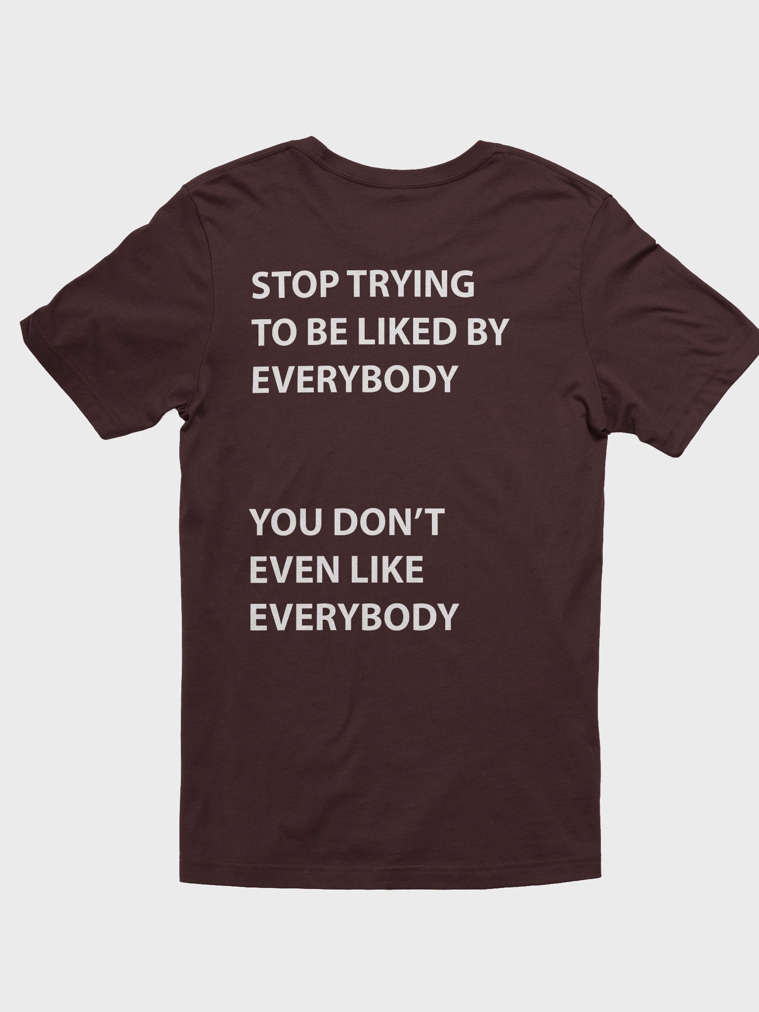 Stop Printed T (Back Shirt Design) product image (1)