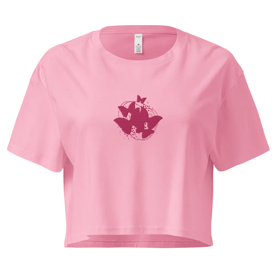 Butterfly: Womens crop t-shirt product image (1)