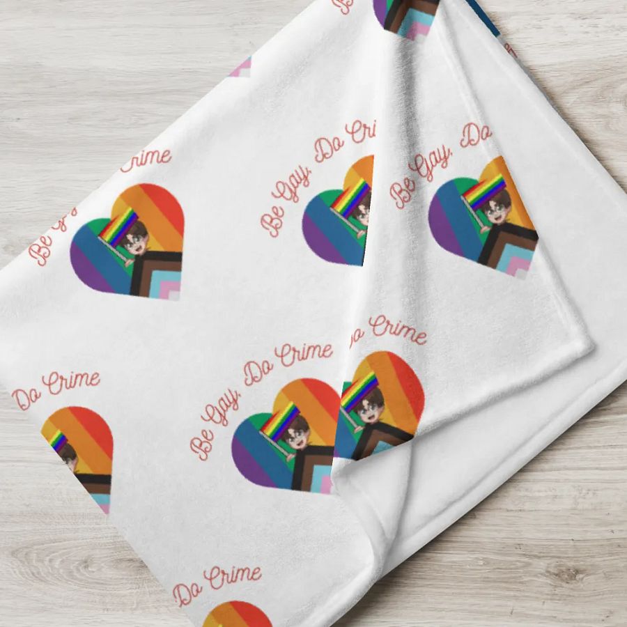 Be Gay, Do Crime Throw Blanket product image (17)