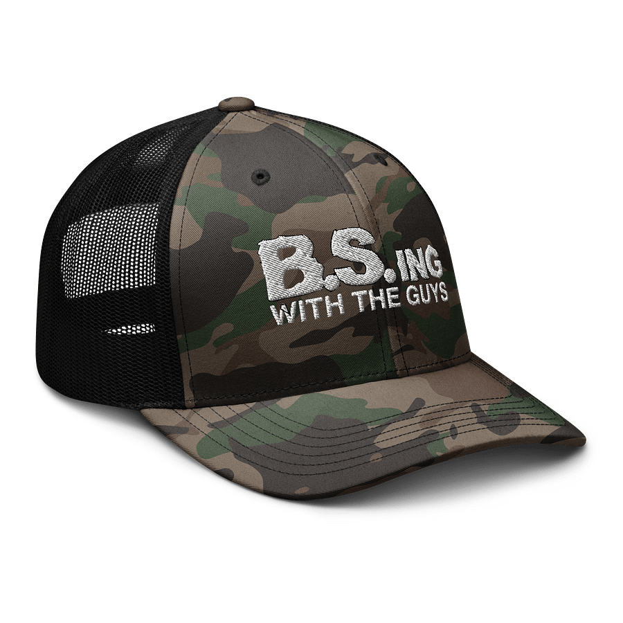 B.S.ing With The Guys Camo hat product image (3)