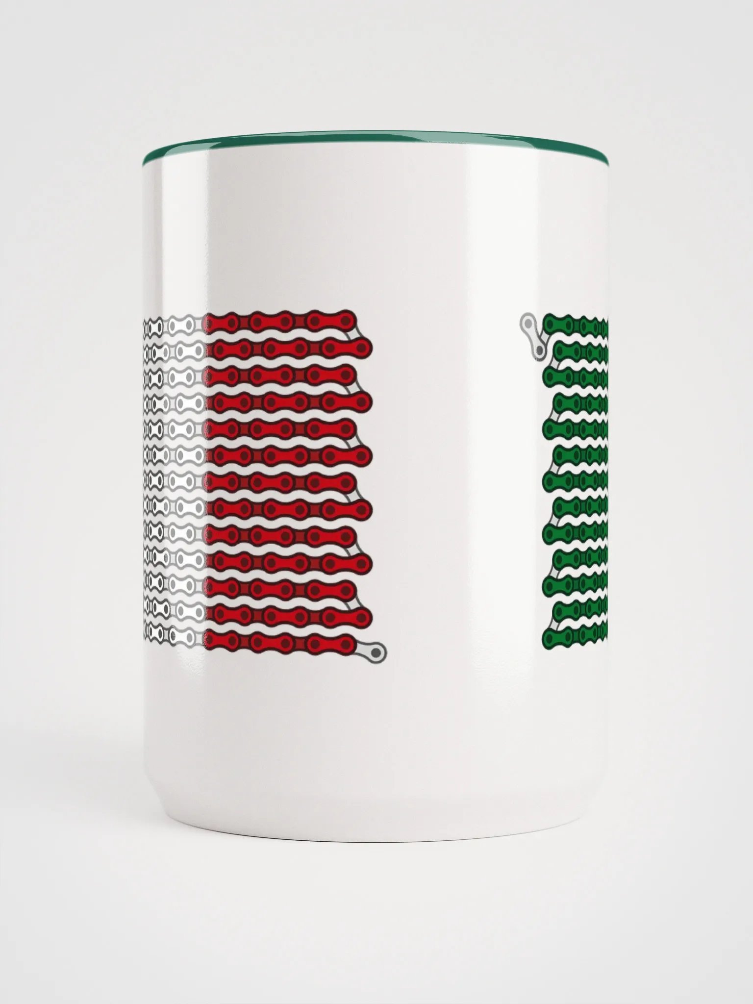 Italy Bike Chain Flag Coffee Mug product image (5)