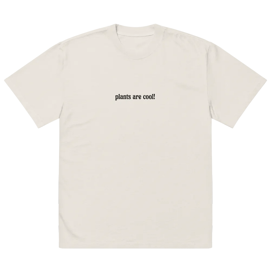 plants are cool 😎 oversized tee product image (5)