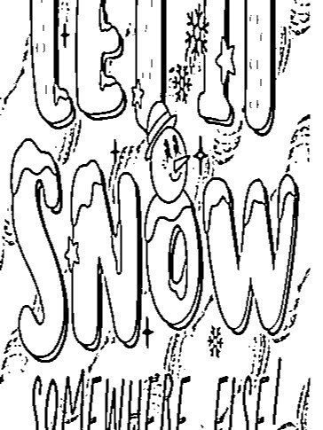 Coloring Your Own Winter Boomark Sheets product image (3)