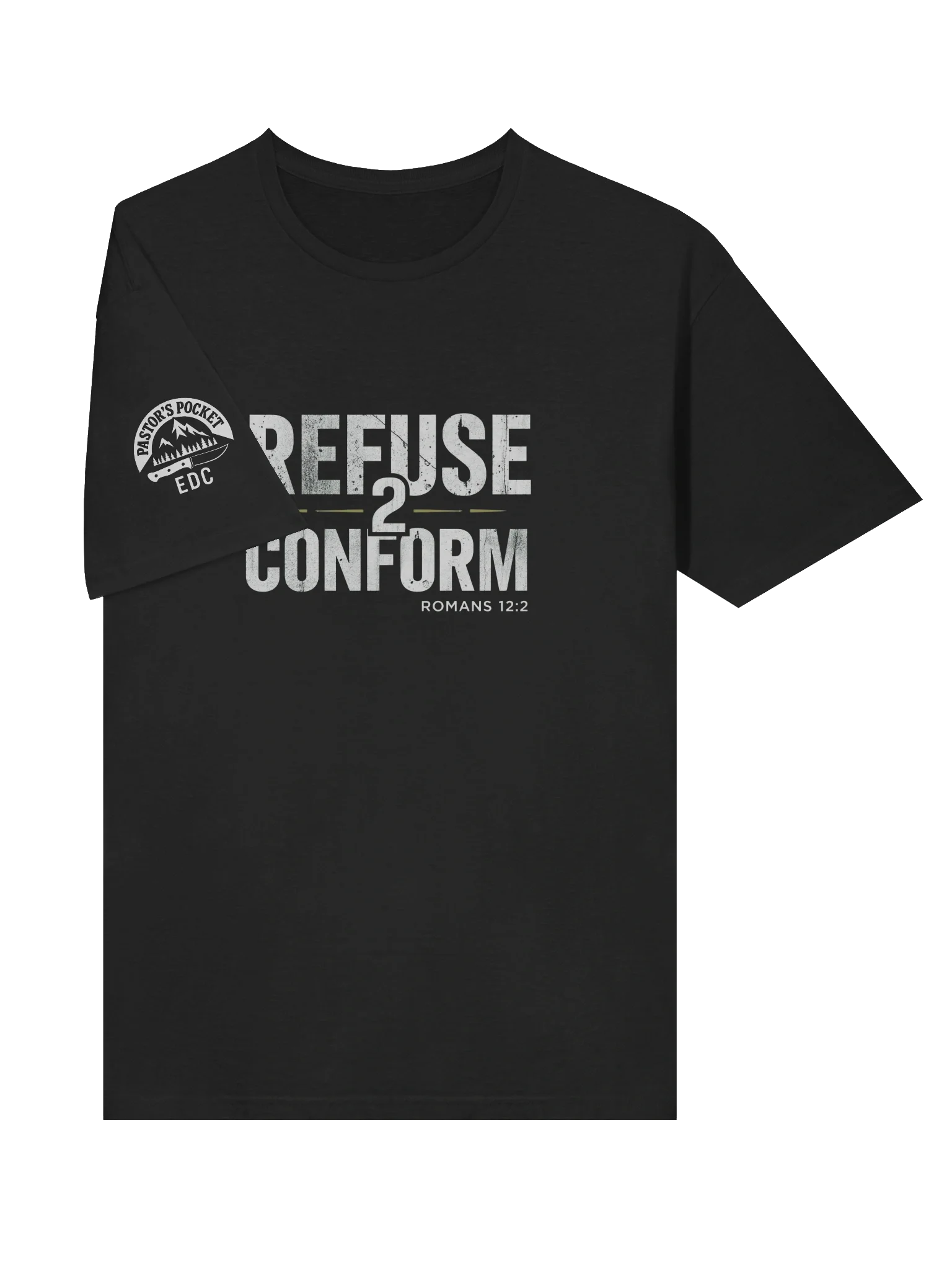 Refuse 2 Conform Tee — Romans 12:2 product image (5)