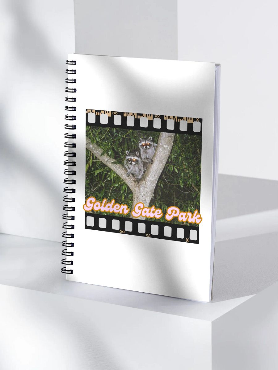 Golden Gate Park Raccoons Notebook product image (4)