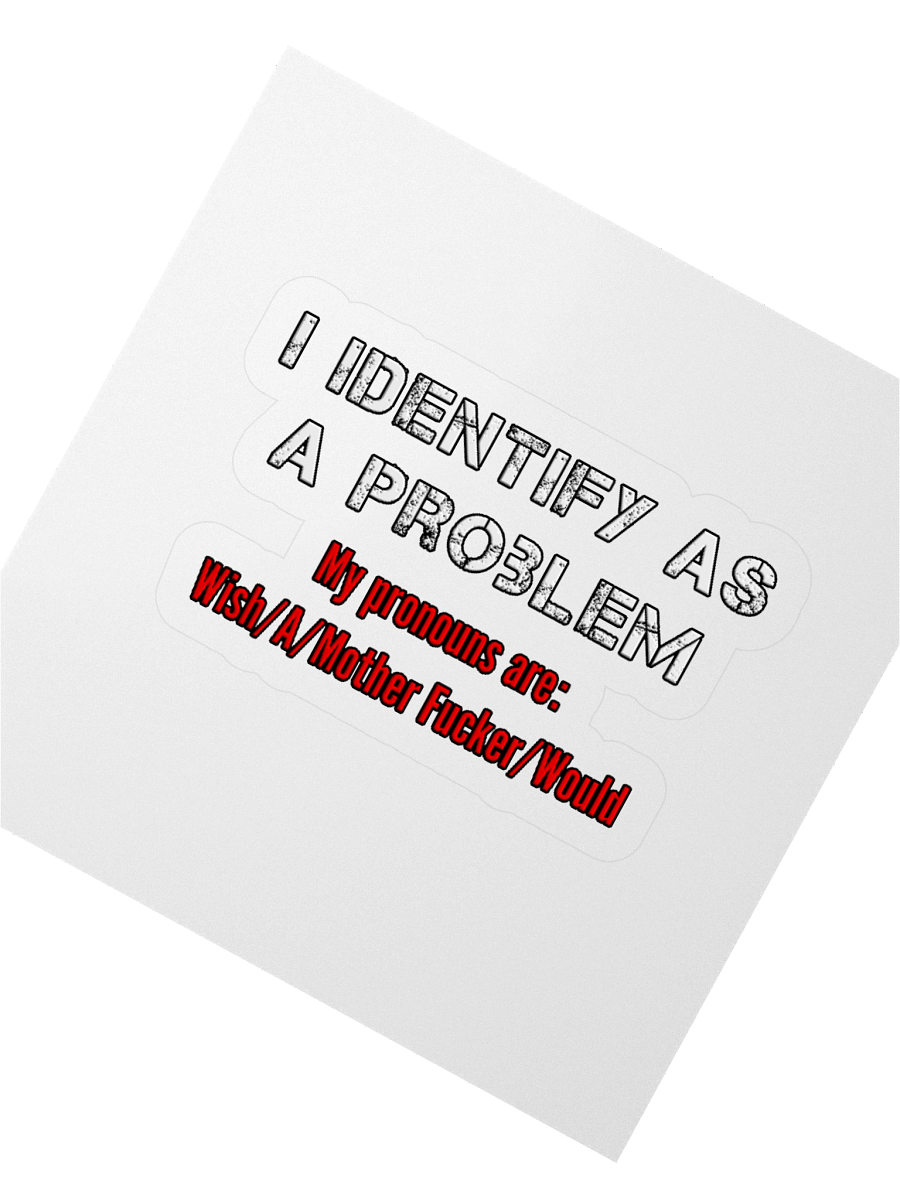 Identify Problem - Sticker product image (2)
