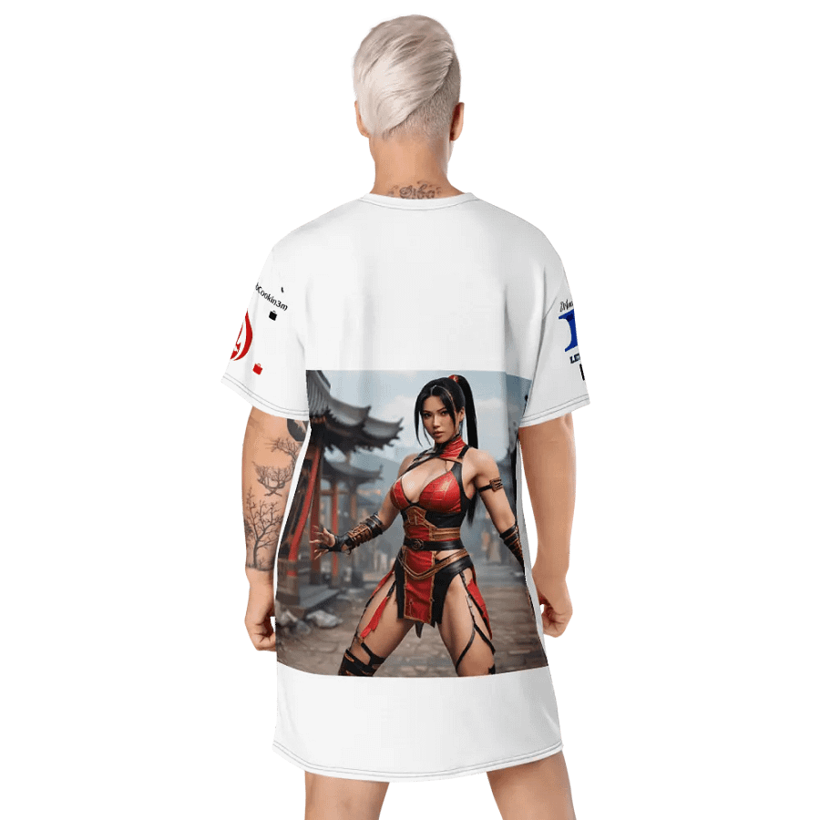 LET GET COOKIN SAVAGE BADDIE DT SHIRT DRESS product image (9)