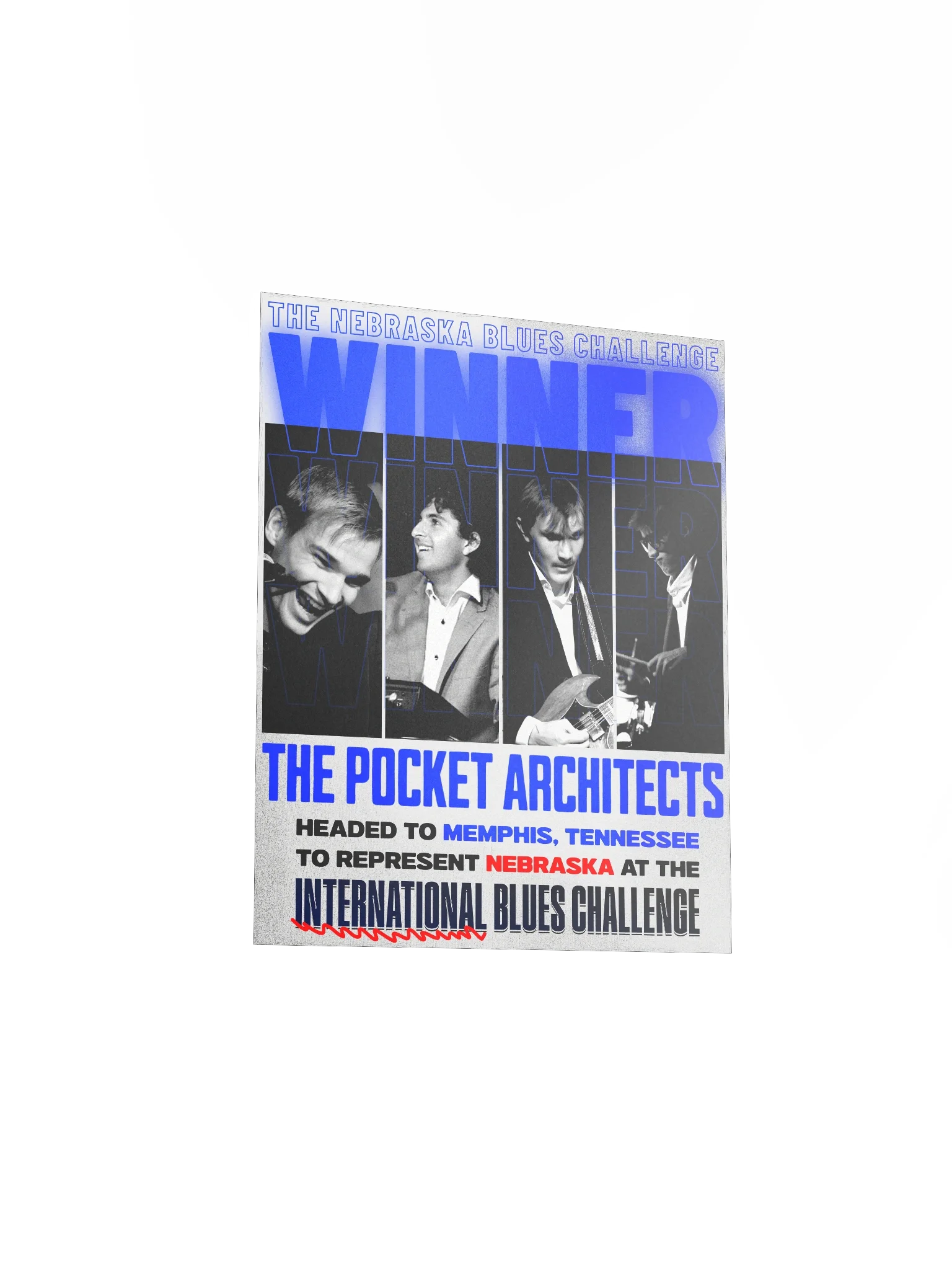Nebraska Blues Challenge Winner Poster product image (5)