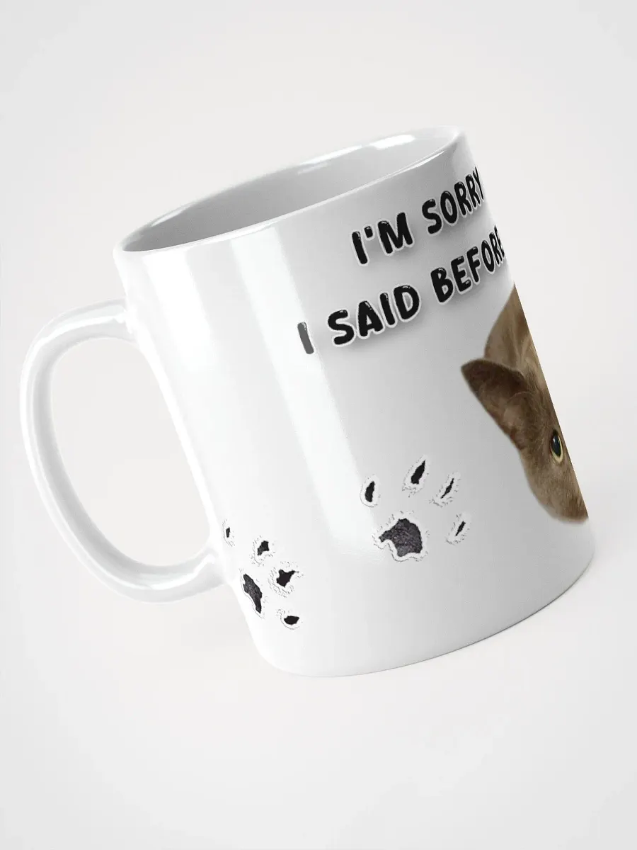 Sorry Mug (White) product image (4)