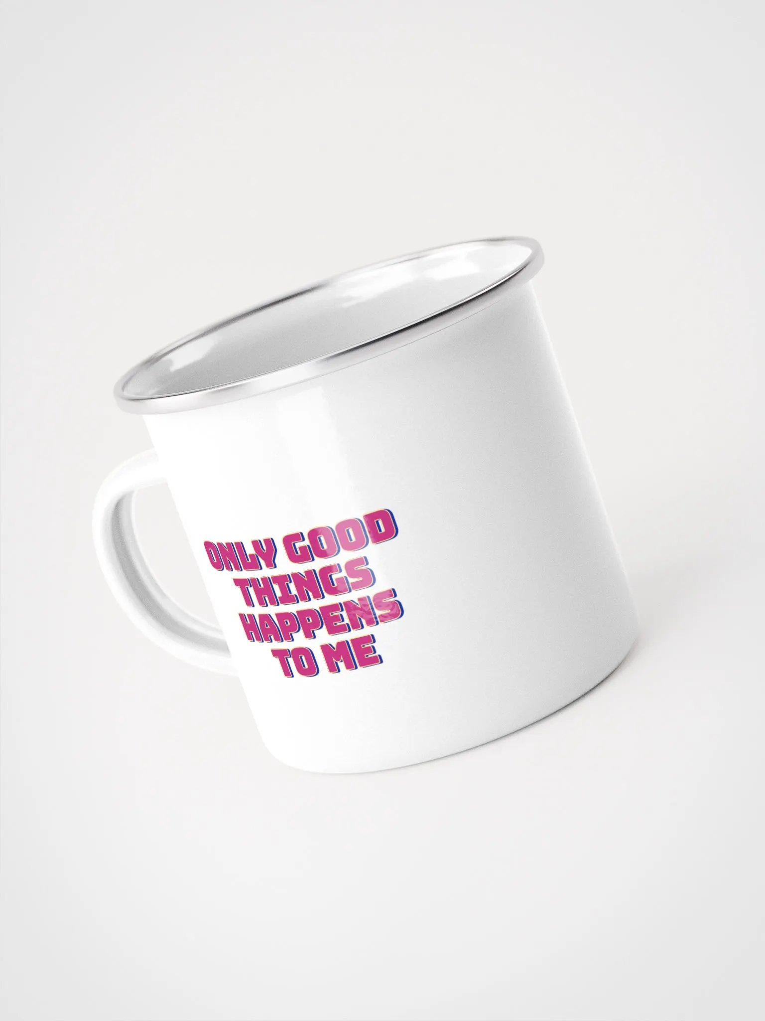 Positive Vibes Enamel Mug product image (4)