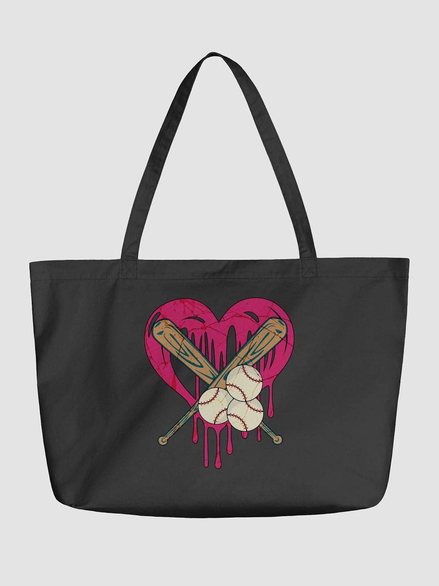 Heart Baseball Love Tote product image (2)