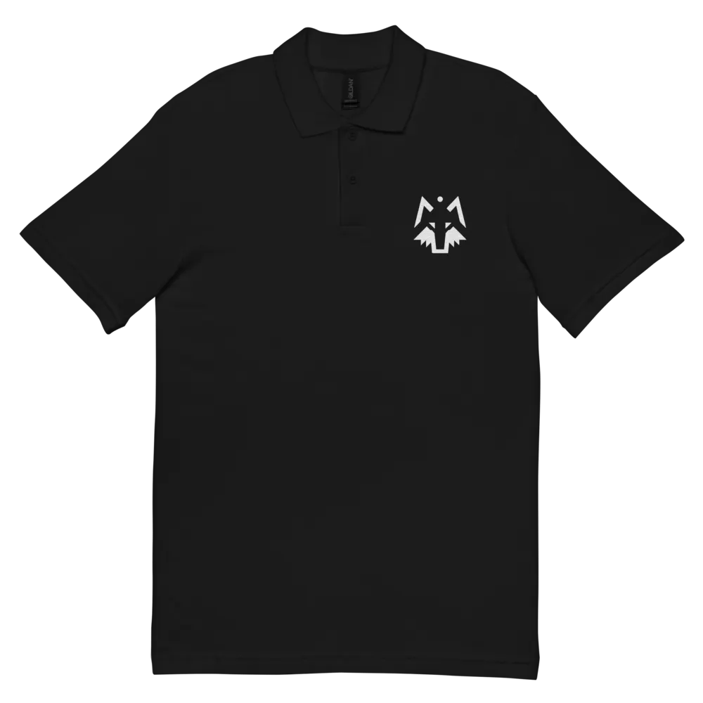 Wolfe Logo Polo Shirt in Black product image (2)