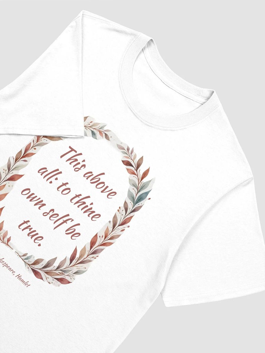 To Thine Own Self Be True Shakespeare T-Shirt product image (3)