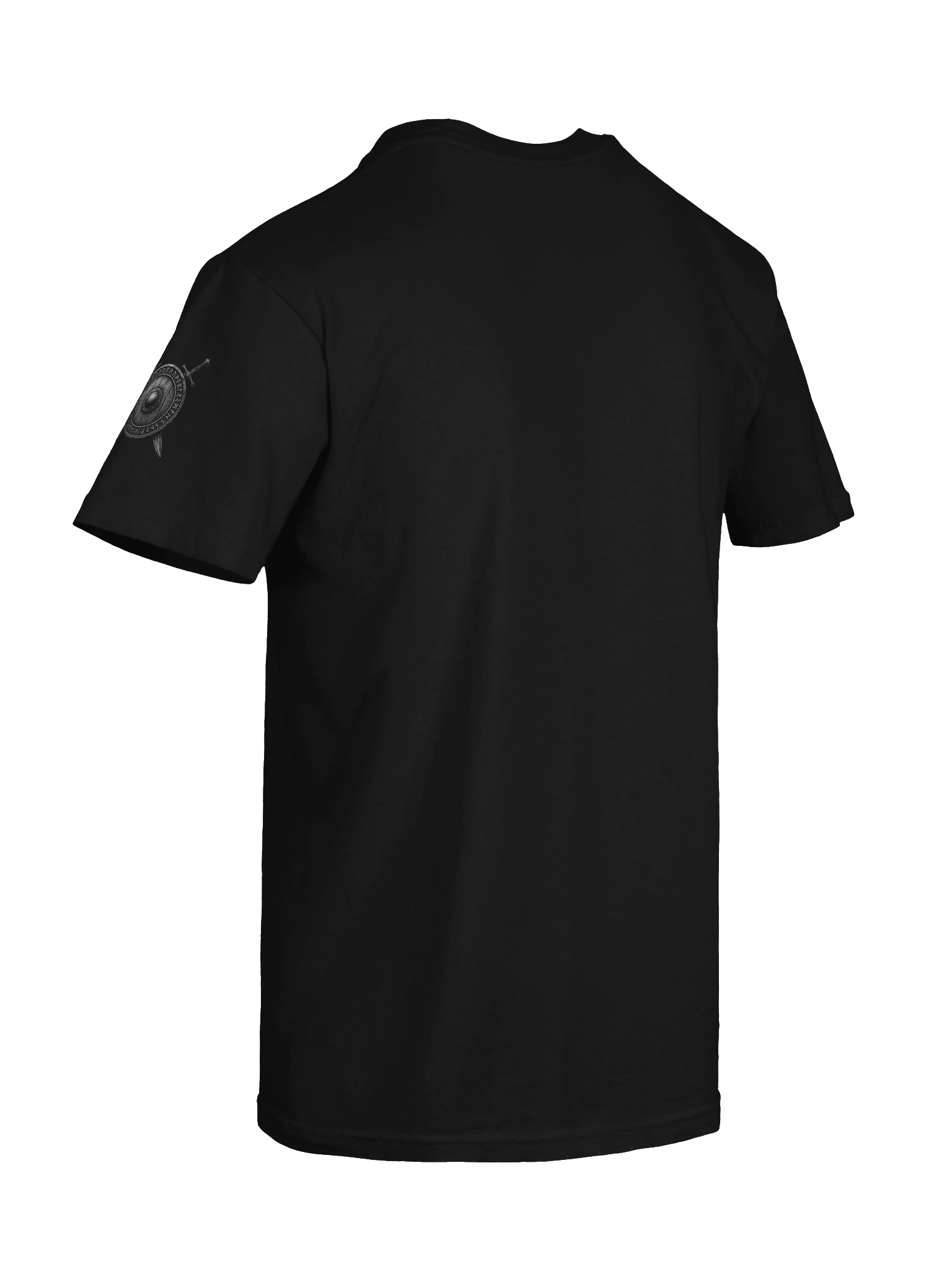 Comfort Colors Garment-Dyed Heavyweight T-Shirt - Norse Skull Front with Shield Sleeve Design product image (129)