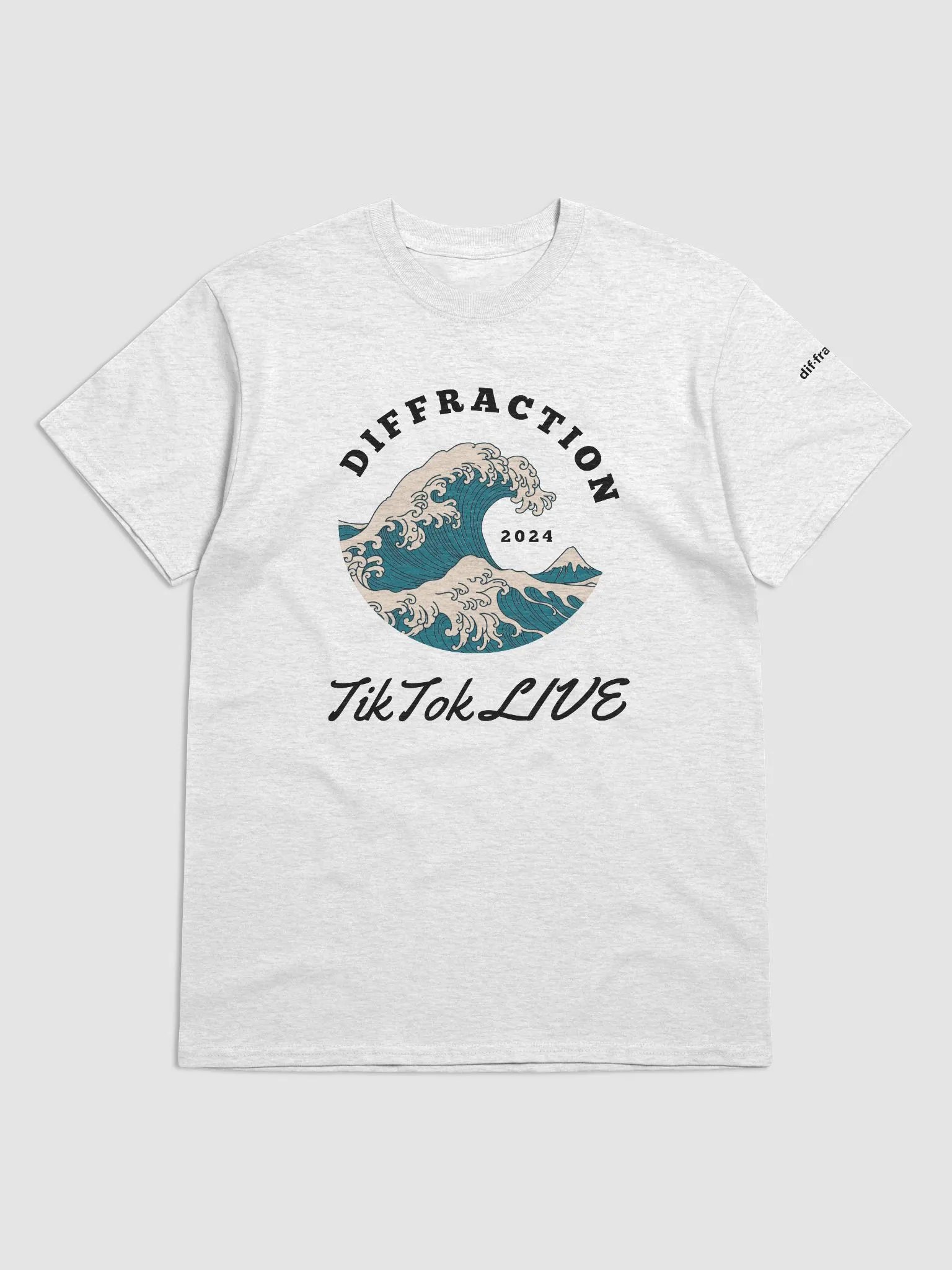 Diffraction Classic Tee - Light W/ Dark Lettering product image (2)