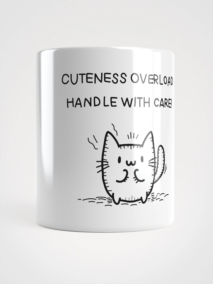 Cuteness Overload White Glossy Mug product image (14)