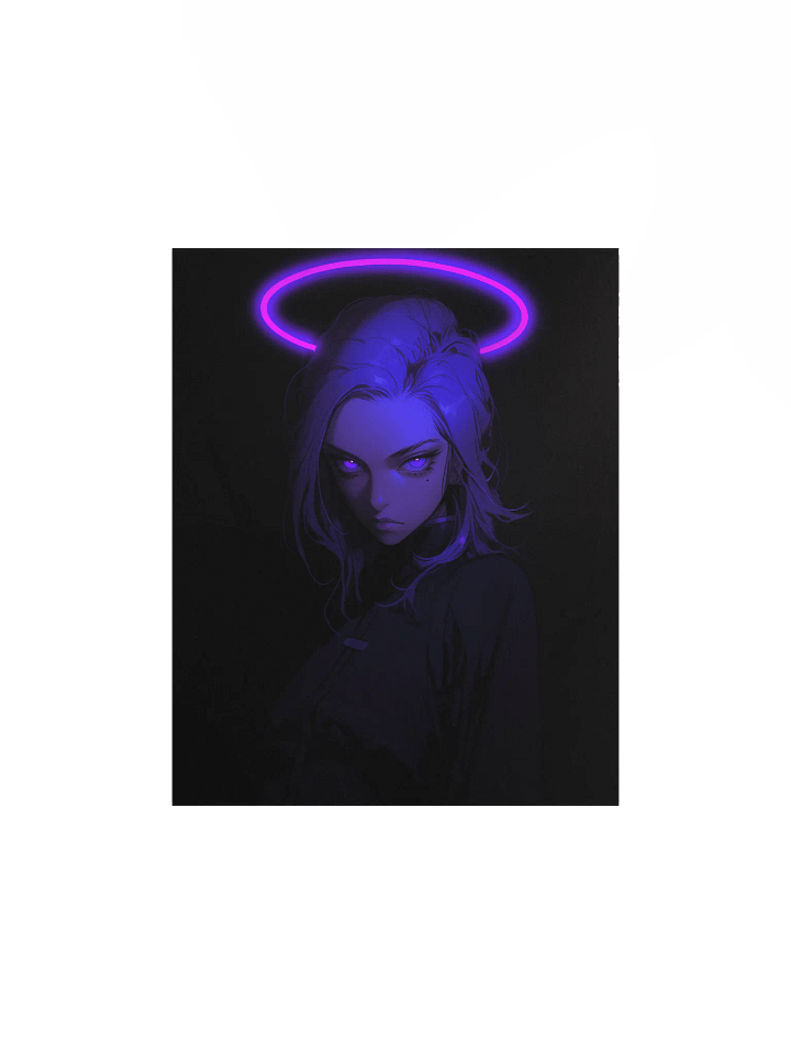 Purple Ethereal Halo Poster product image (5)