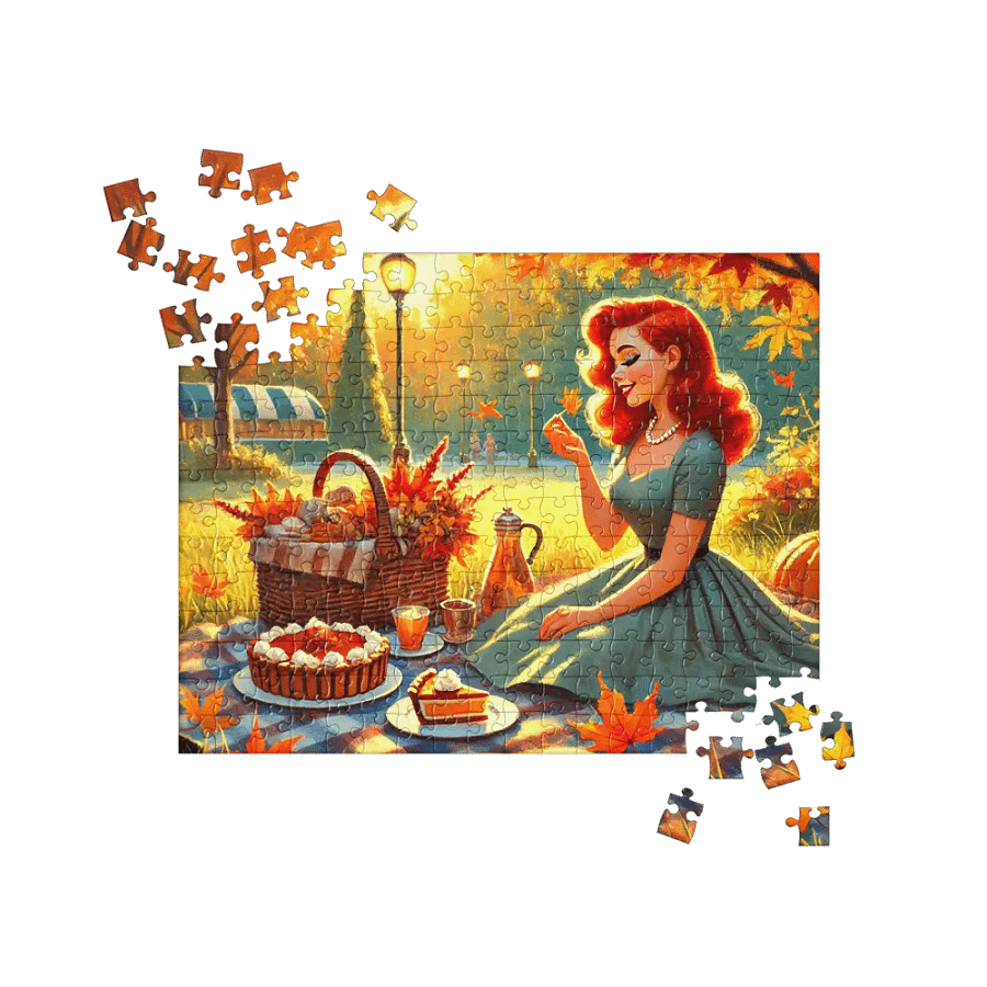 Autumn Picnic Jigsaw Puzzle product image (5)