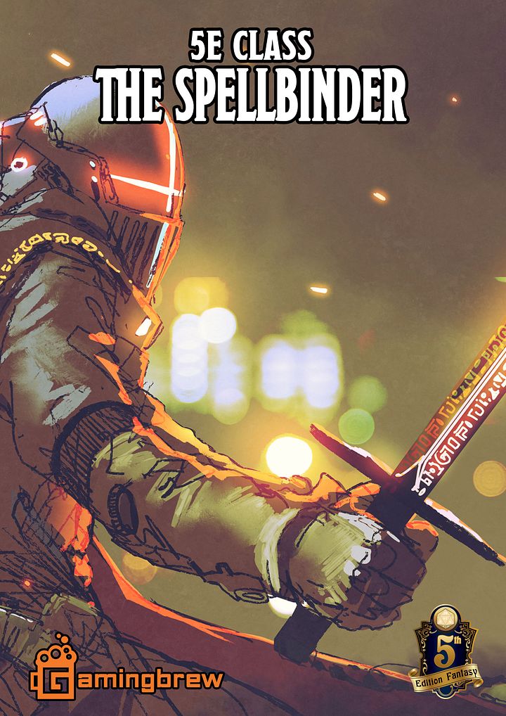 Spellbinder 5E Class (PDF) product image (1)