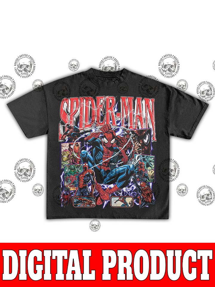 Amazing Spider-Man Vintage Marvel Bootleg Graphic product image (1)