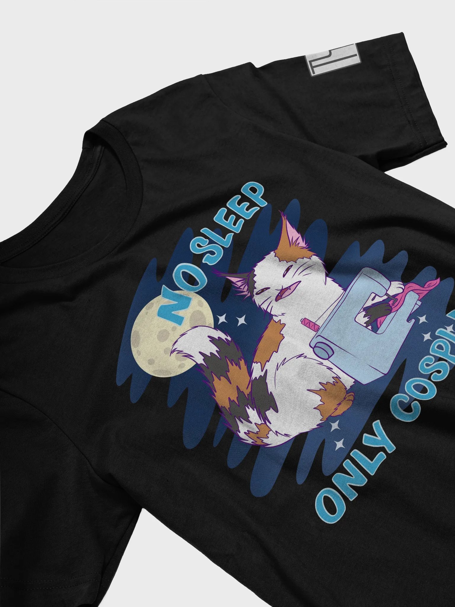 No sleep only cosplay T-shirt product image (25)