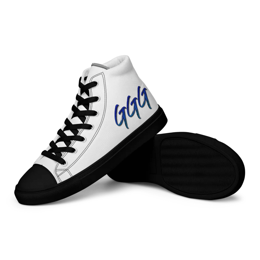 GGG Logo Women's High Top Canvas Shoes product image (10)