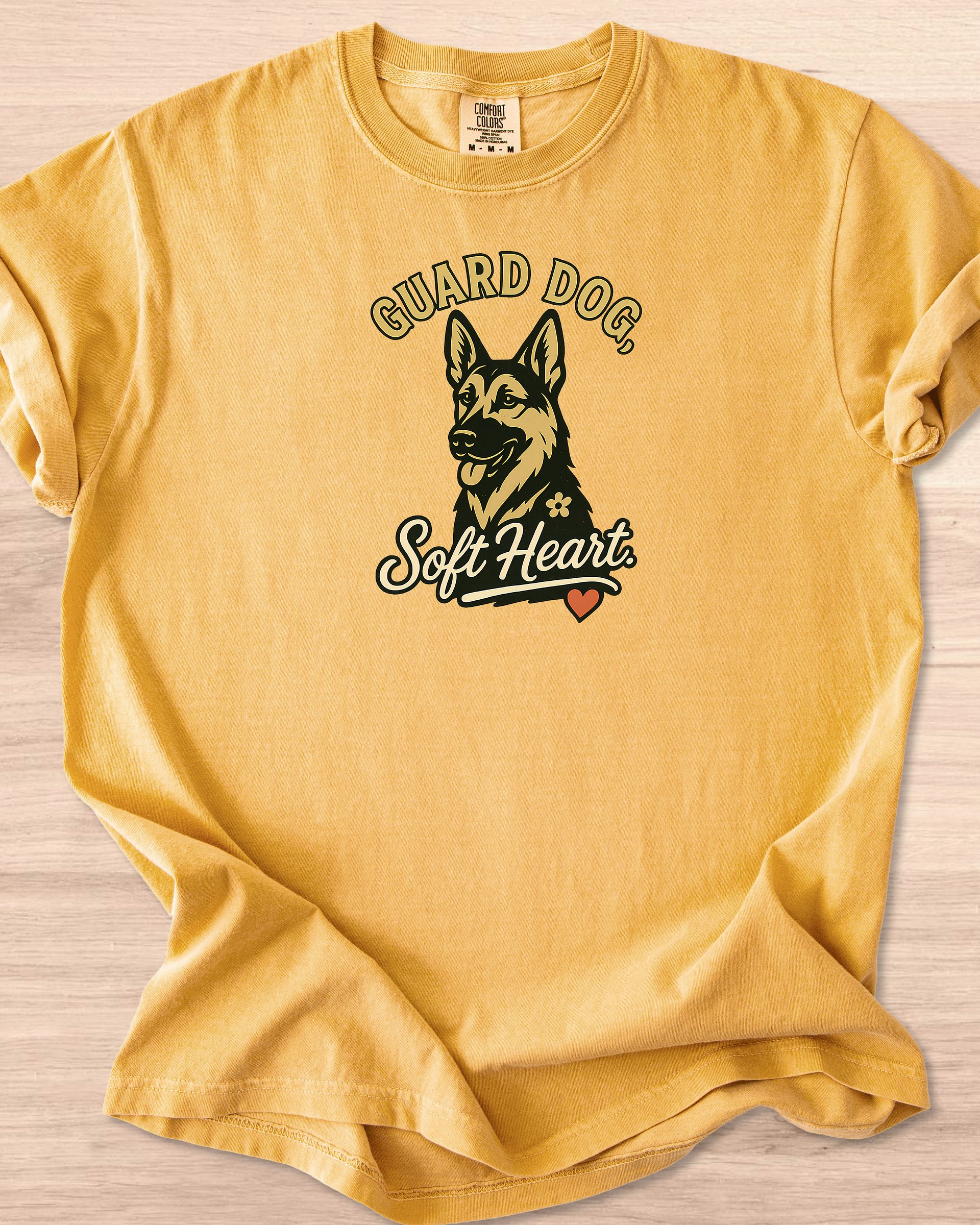 Guard Dog Soft Heart (German Shepherd) Tee product image (76)
