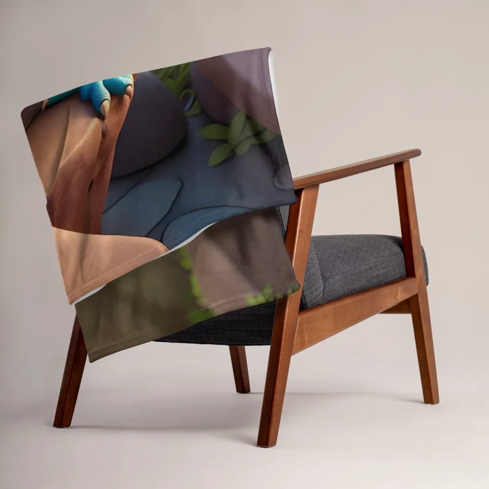 Endangered Species - Mexico - Rock Iguana Throw Blanket product image (5)
