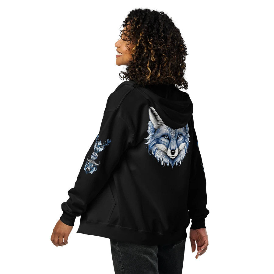 Blue Vixen Back Vixen Games zippy Hoodie product image (25)