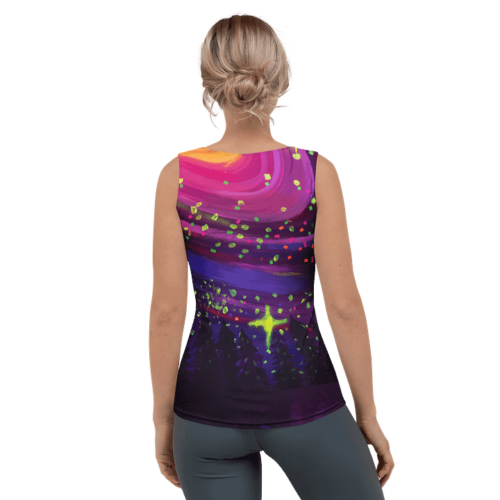 Purple Galaxy Women's Tank Top product image (2)