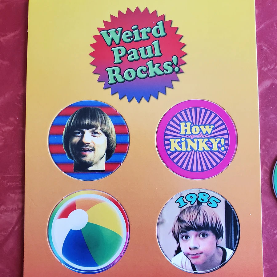 Weird Paul Rocks! Six Pog Set + Bonus Pog! product image (2)