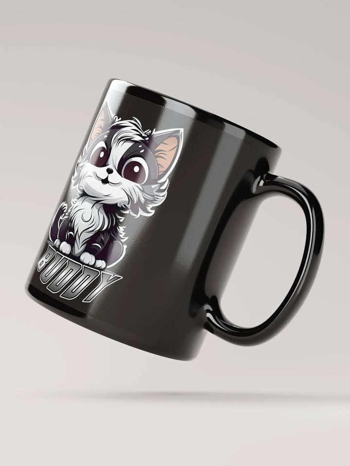 Buddy Nation Black Glossy Mug product image (4)