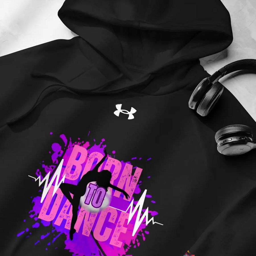 Born to Dance Her Silhouette Under Armor Collab Hoodie product image (8)