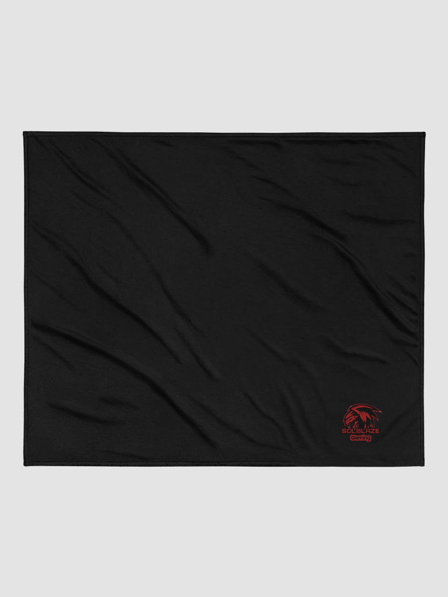 [SolblazeGaming] Port Authority Embroidered Premium Sherpa Blanket Port Authority BP40 product image (3)