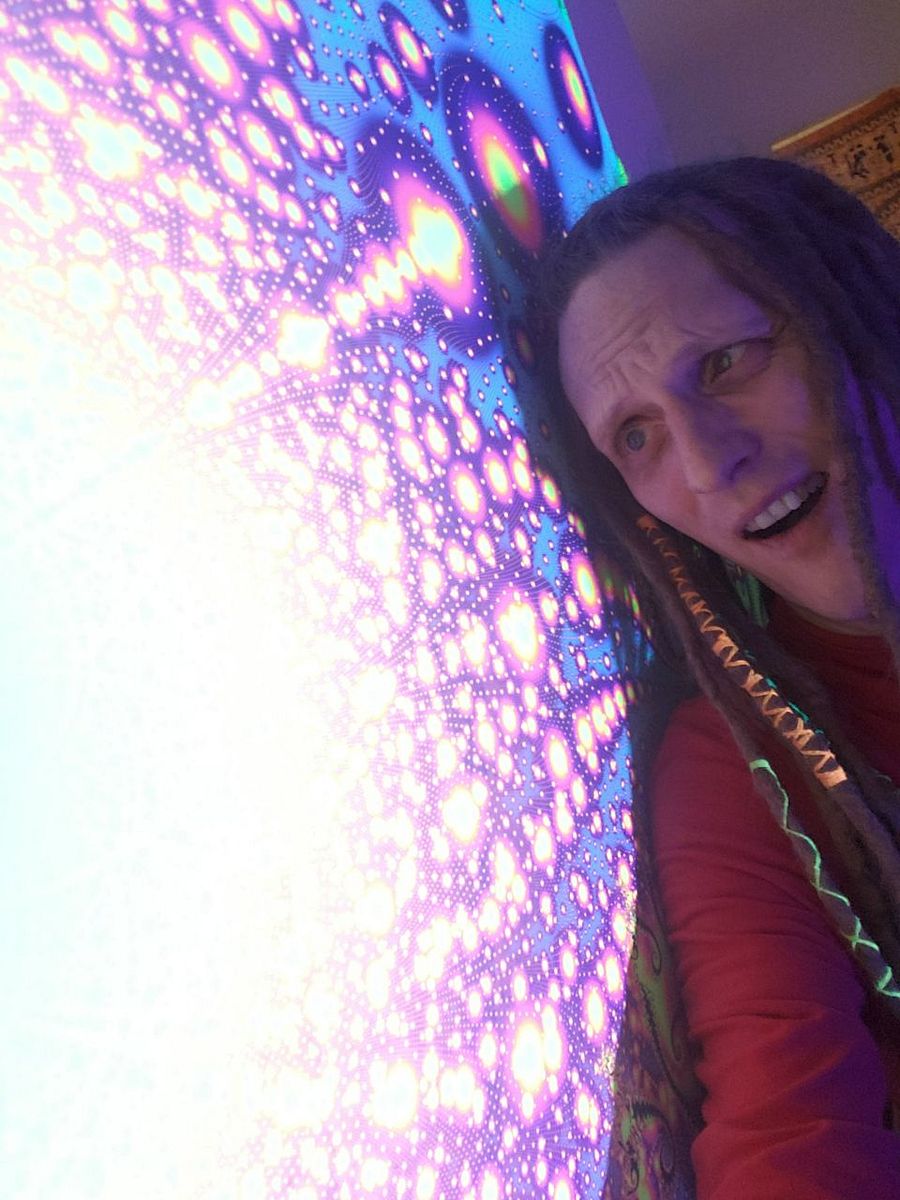 UV fractal tapestry - Galactic Fire product image (3)