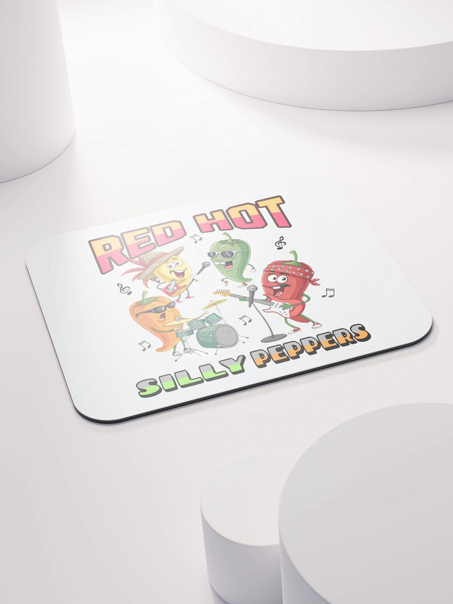 Red Hot Silly Peppers Music Mouse Pad product image (4)