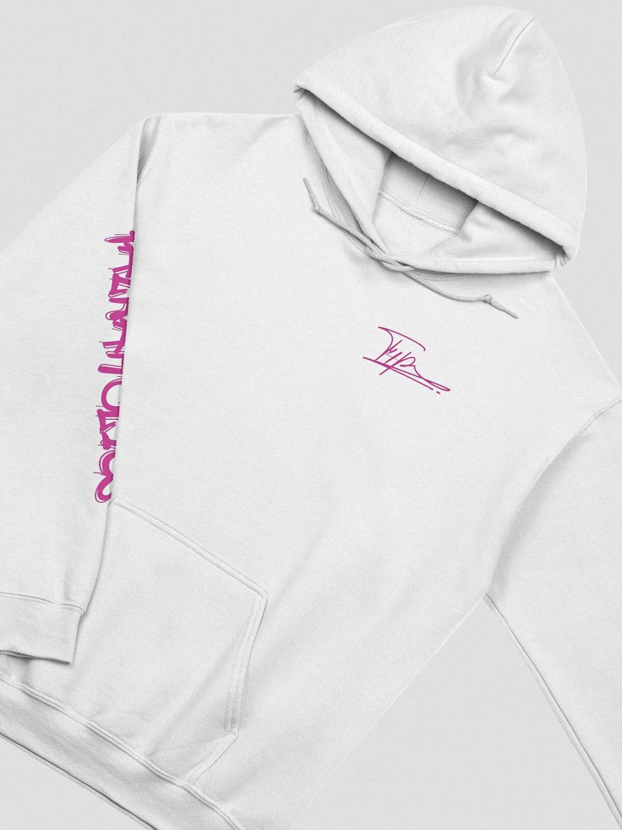 T4P Hoodie, White/Violet (Gildan Classic) product image (3)