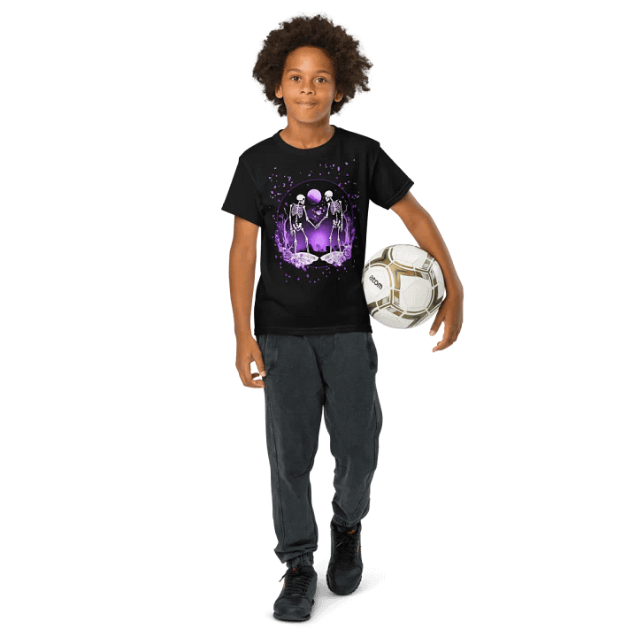Cosmic Love Skeletons Kids Performance Tee product image (6)