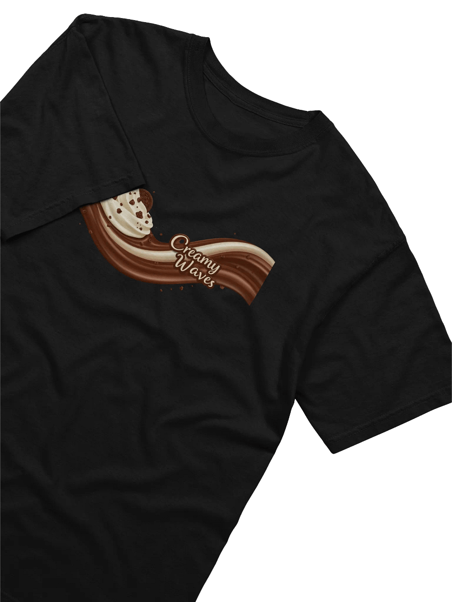 Creamy Waves Cotton T-Shirt product image (87)