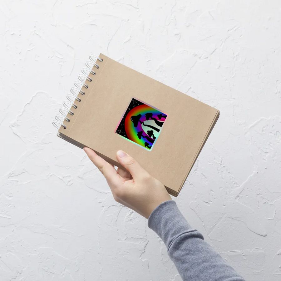 Rainbow Mushroom Sticker product image (9)