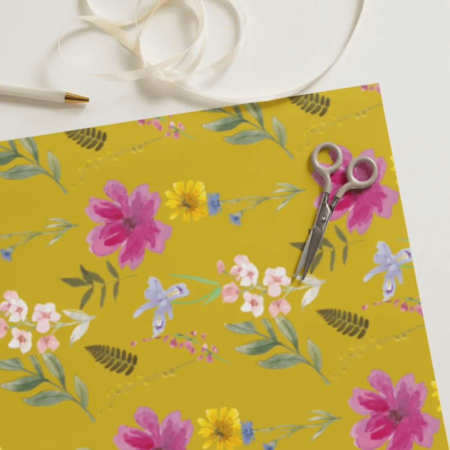 Botanical Bliss Wrapping Paper Set product image (11)