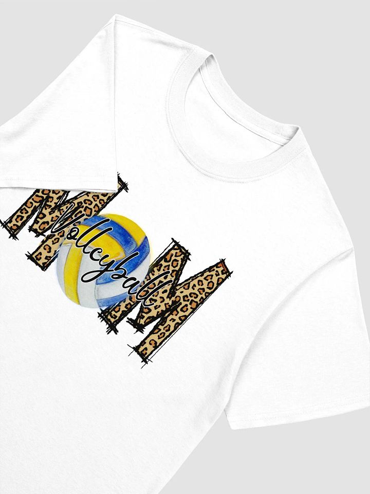 Leopard Print Volleyball-Graphic T-shirt product image (2)