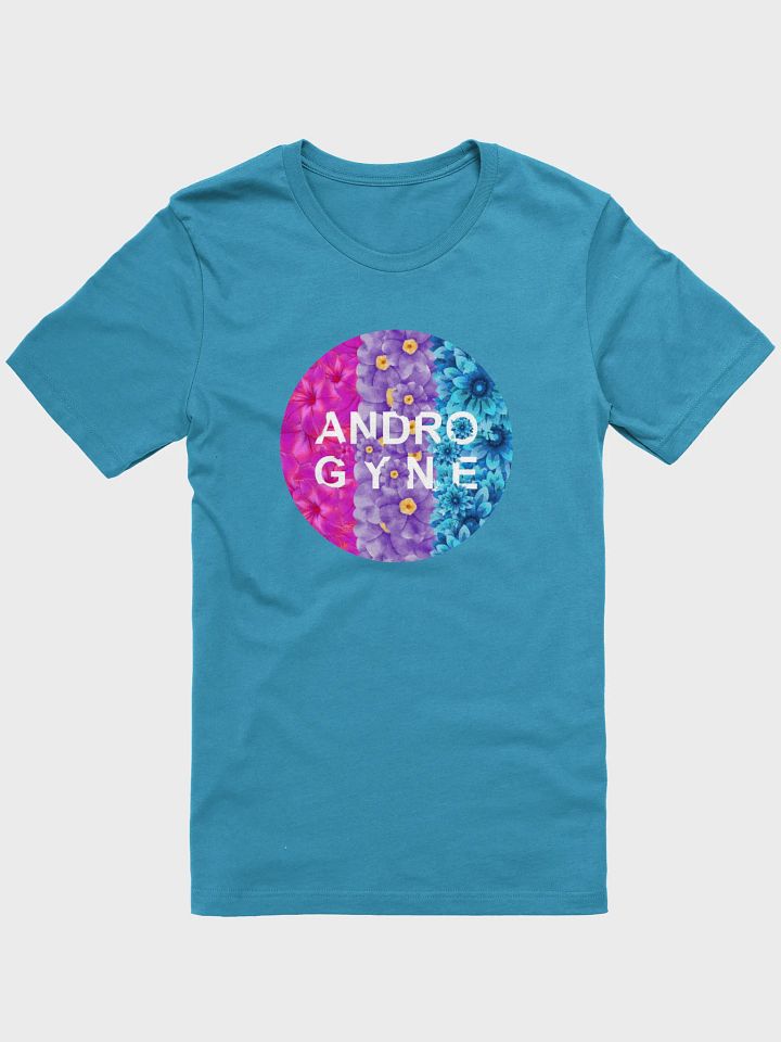 floral androgyne t-shirt product image (1)