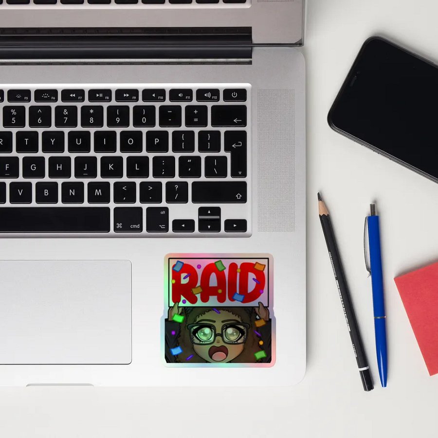 Raid Celebration Holographic Sticker Sheet product image (12)